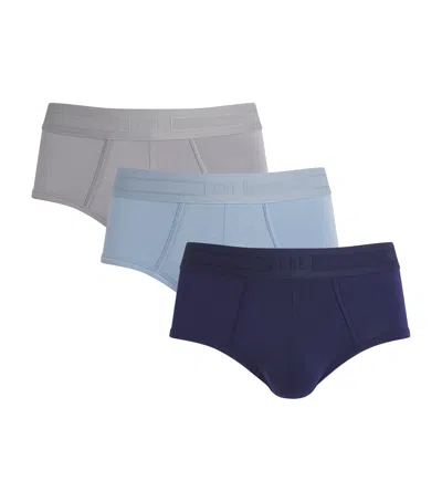Che Studios Logo-waist Briefs In Animal Print