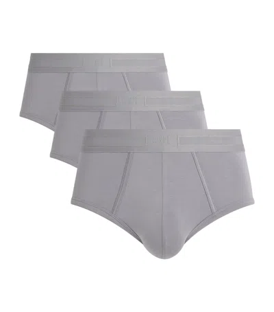 Che Studios Logo-waist Briefs In Gray
