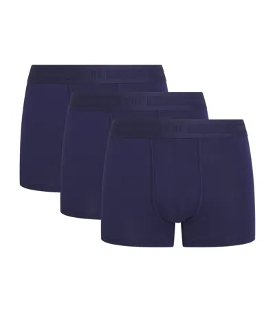 Che Studios Logo-waist Trunks In Blue