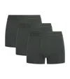 Che Studios Logo-waist Trunks In Green