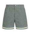 Che Tessera Tailored Swim Shorts In Gray