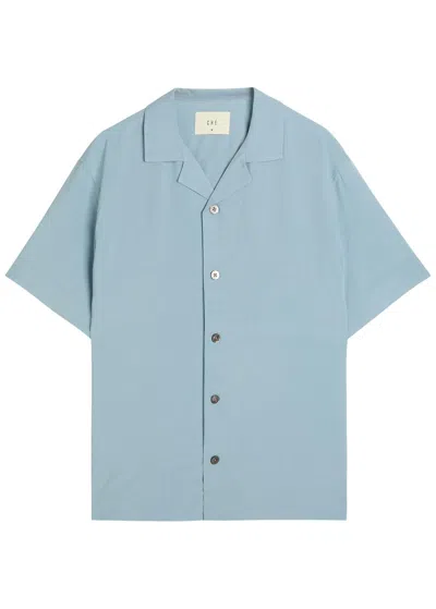 Che Valbonne Woven Shirt In Light Blue