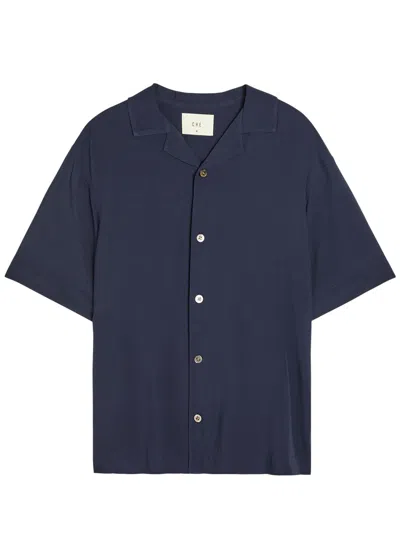 Che Valbonne Woven Shirt In Blue