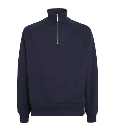 Che Ché Varez Polo Sweatshirt In Blue
