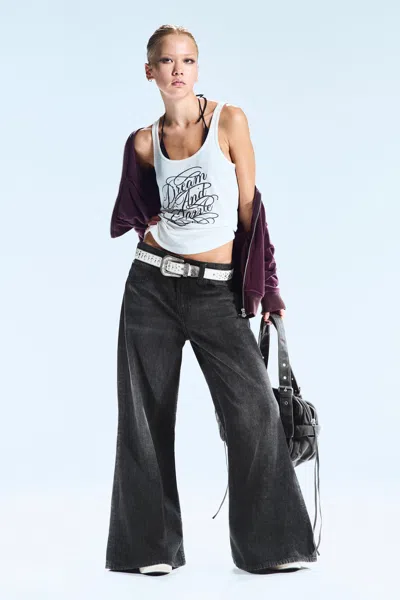 Cheap Monday Loosy Lucie Low Rise Regular Flared Leg Jeans