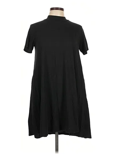 Pre-owned Cheap Monday Short Sleeve Turtleneck In Black