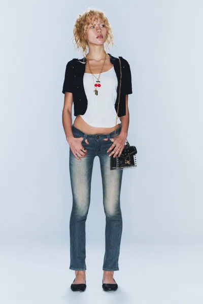 Cheap Monday Sleezie Low Rise Skinny Jeans