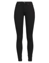 Cheap Monday Woman Jeans Black Size 24 Cotton, Polyester, Elastane In Black