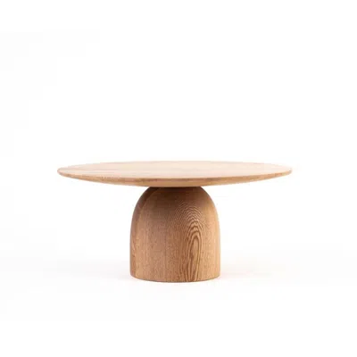Chechen Wood Design Cake Stand In Neutral