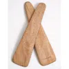 CHECHEN WOOD DESIGN SALAD SPOONS
