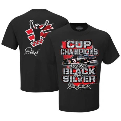 Checkered Flag Sports  Black Dale Earnhardt  Champions Wear T-shirt