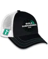 Checkered Flag Sports Men's And Women's Black Brad Keselowski Buildsubmarines.com Sponsor Trucker Adjustable Hat