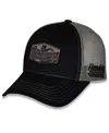 Checkered Flag Sports Men's And Women's Black Chase Elliott Flag Trucker Adjustable Hat