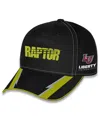 Checkered Flag Sports Men's And Women's Black William Byron Raptor Uniform Adjustable Hat In Black