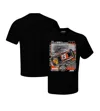 Checkered Flag Sports Men's Black Chase Briscoe 2025 Daytona 500 Pole Winner T-shirt In Black