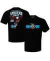 Checkered Flag Sports Men's Black Daytona International Speedway 2025 Daytona 500 Eagle T-shirt In Black