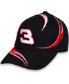 Checkered Flag Sports Men's Black/red Dale Earnhardt Good Wrench Swirl Adjustable Hat