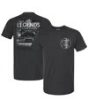 Checkered Flag Sports Men's  Black 2023 Nascar Hall Of Fame Legends Retro T-shirt In Black
