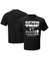 Checkered Flag Sports Men's  Black Jimmie Johnson Nascar Hall Of Fame Class Of 2024 Seven-time T-shir In Black