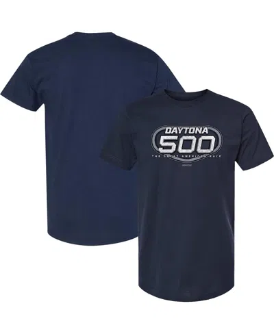 Checkered Flag Sports Men's Navy Daytona International Speedway 2025 Daytona 500 Vintage T-shirt
