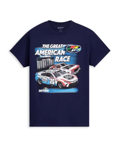 Checkered Flag Sports Men's Navy Daytona International Speedway 2026 Daytona 500 Past T-shirt In Blue