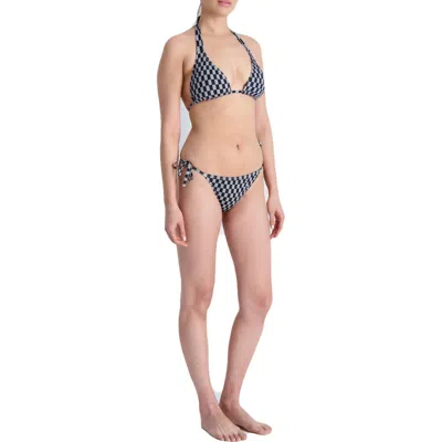 Checkhers Womens Printed Bikini Swim Bottom Separates In Multi