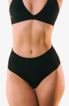 Cheeky Cherry Leakproof Everyday Liner Ultra Smooth Full Brief In Onyx