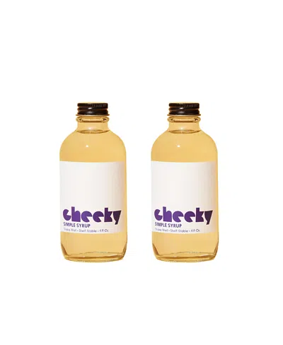 Cheeky Cocktails Simple Syrup, 4 Fl oz (pack Of 2)