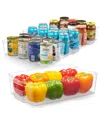 Cheer Collection Space Saving Fridge And Pantry Organizer Bin