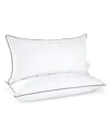 Cheer Collection Adjustable Layer Soft 2-pack Pillows, Standard/queen In White