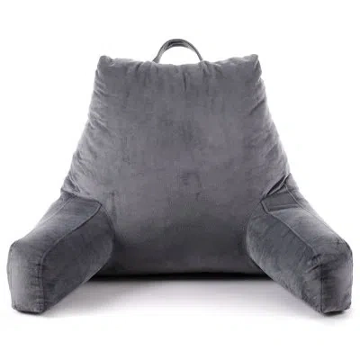 Cheer Collection Bed Pillow Cover & Insert In Gray