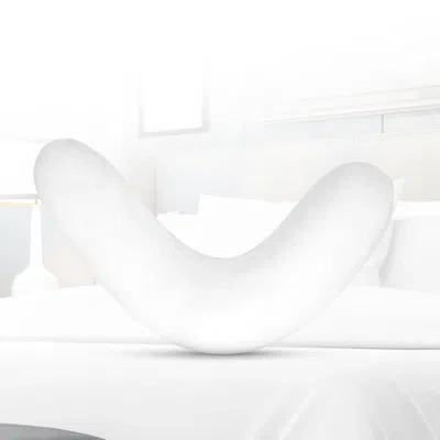 Cheer Collection Cheer Fiber Firm Support Pillow In White
