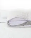 Cheer Collection Dual-sided Memory Foam Pillow, Standard In White