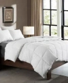 Cheer Collection Luxury All Season White Goose Down Alternative Comforter In White