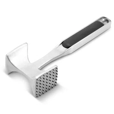 Cheer Collection Multi Sided Aluminum Meat Tenderizer Mallet