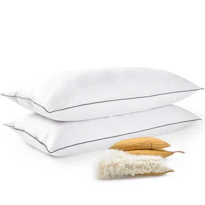 Cheer Collection Pillow In White