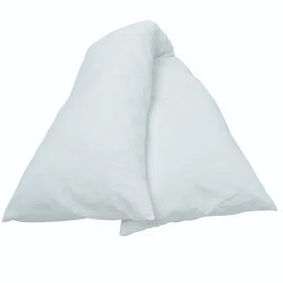 Cheer Collection Side Body Pillow Protector In White
