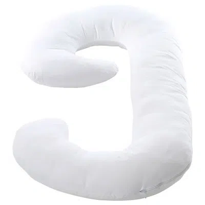 Cheer Collection Side Body Pillowcase In White