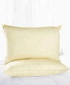 Cheer Collection Soft Airy Cotton Kapok 2 Pack Pillows In White