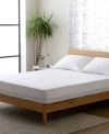 Cheer Collection Ultra Soft Tencel Air Flow Fabric Waterproof Fitted Mattress Protector In White