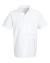 Chef Designs Button-front Cook Shirt In White