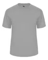 Chef Designs Button-front Cook Shirt In Silver