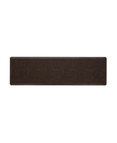 Chef Gear Marni Fatigue-resistant Kitchen Mat, 17.5" X 60" In Brown
