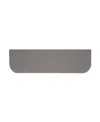 Chef Gear Playa Wedge Fatigue-resistant Kitchen Mat, 17.5" X 60" In Gray