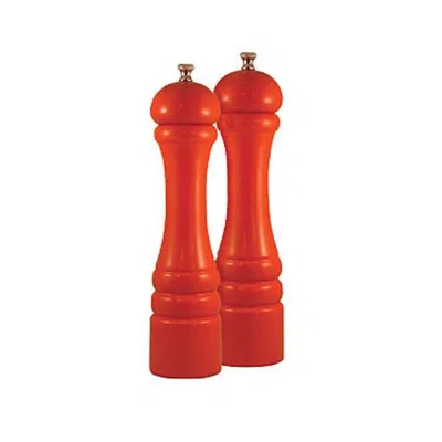 Chef Specialties 10902 10 In. Butternut Orange Mill And Salt Mill Set