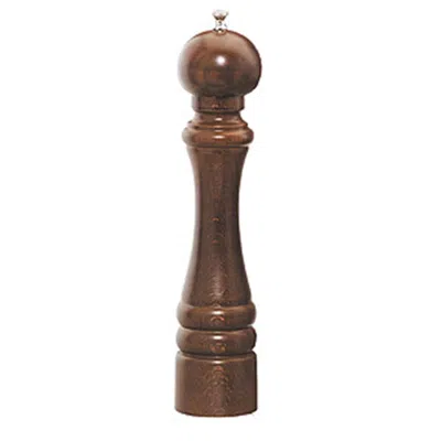 Chef Specialties 12100 12 Inch - 31cm Presidentwalnut Pepper Mill In White
