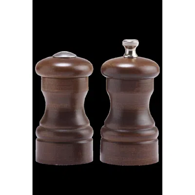 Chef Specialties 4100 4 In. Capstan Pepper Mill Salt Shaker Set