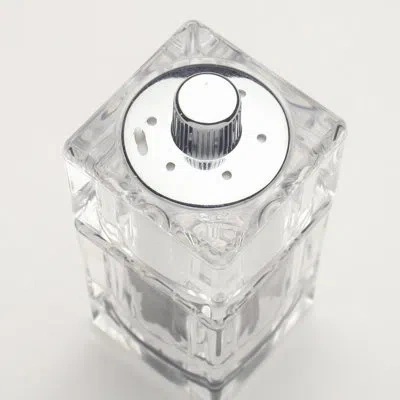 Chef Specialties Cubic 2-in-1 Salt & Pepper Combination Mill In Clear Acrylic