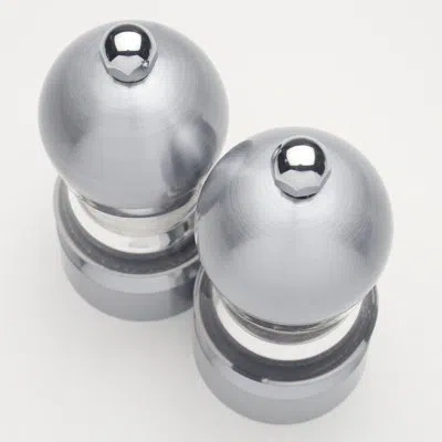 Chef Specialties Metro Salt And Pepper Grinder Set In Clear Acrylic