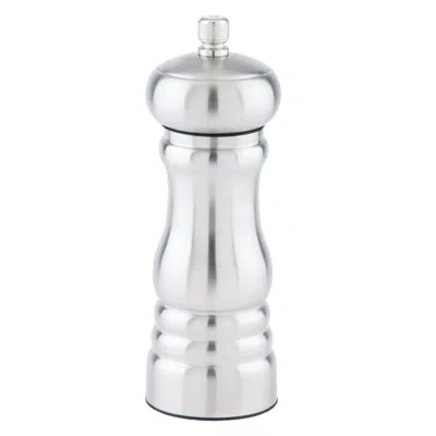 Chef Specialties Prentiss Salt Mill In Brushed Stainless Steel